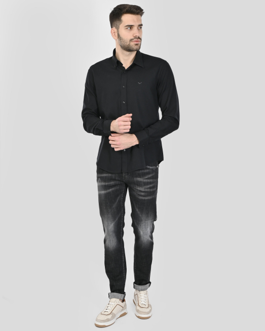 SHIRT SLIM FIT COTTON - 2