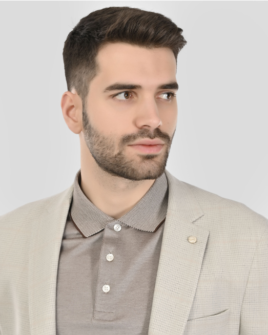 BLAZER SLIM FIT COTTON - 4