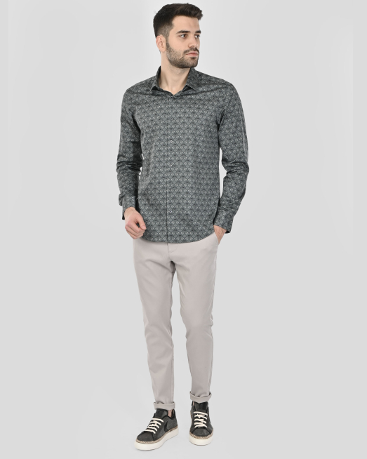 SHIRT SLIM FIT COTTON - 2