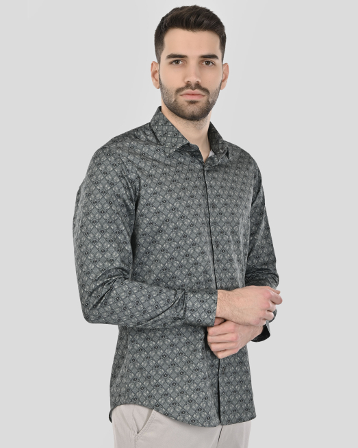 SHIRT SLIM FIT COTTON - 3