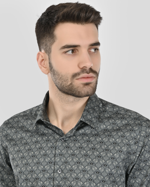 SHIRT SLIM FIT COTTON - 4