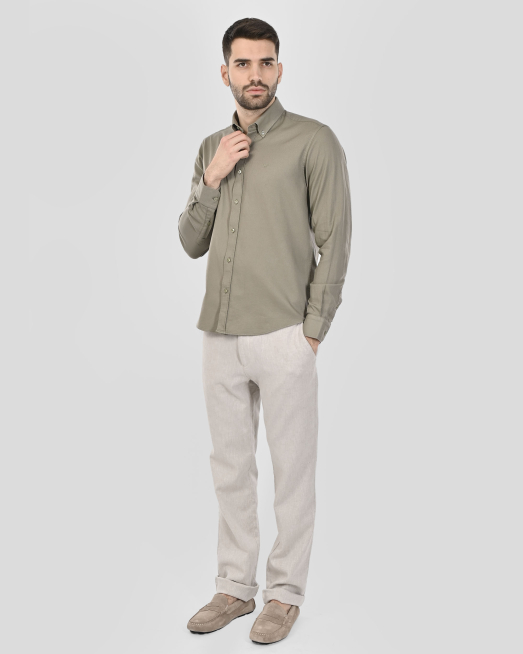 SHIRT SLIM FIT COTTON - 2