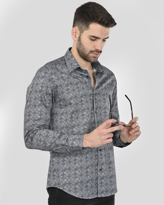 SHIRT SLIM FIT COTTON - 3