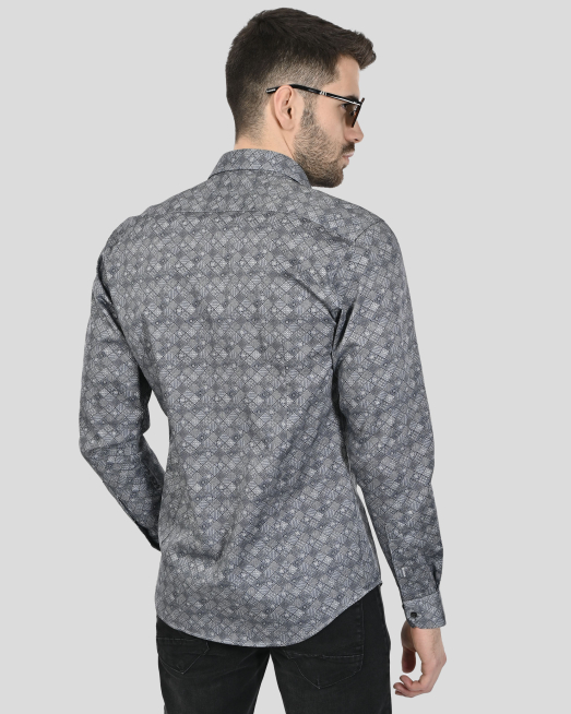 SHIRT SLIM FIT COTTON - 7