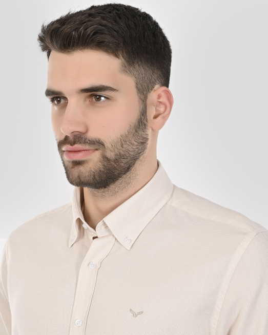 SHIRT SLIM FIT COTTON - 4