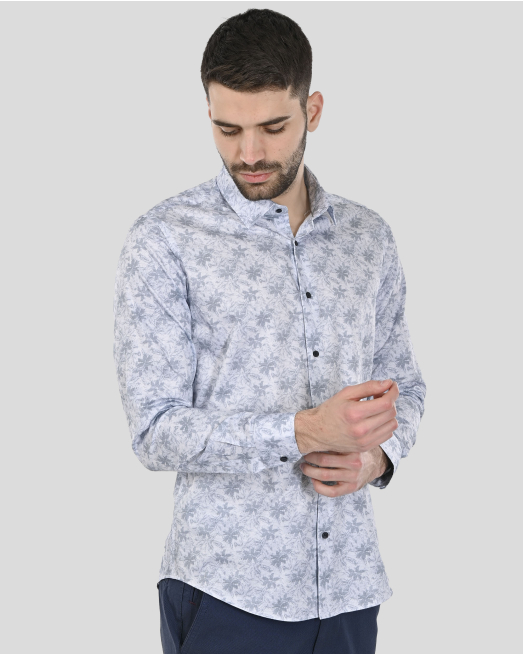 SHIRT SLIM FIT COTTON - 3