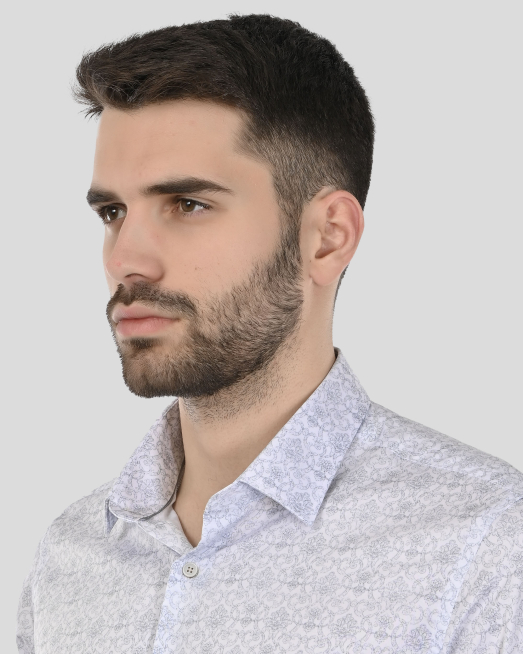 SHIRT SLIM FIT COTTON - 4