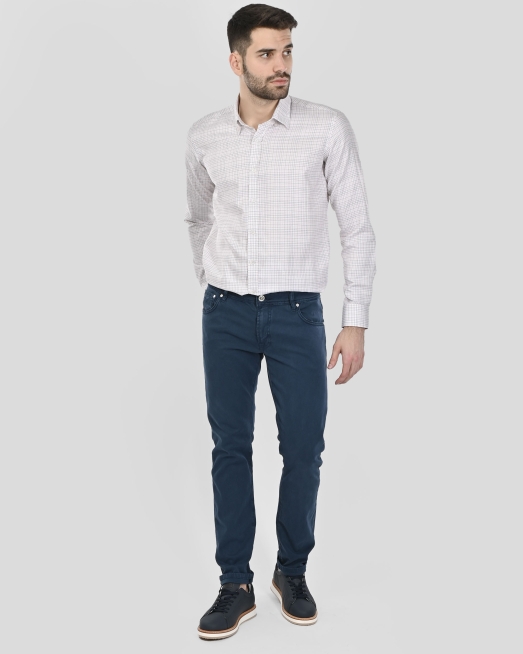 TROUSERS SLIM FIT COTTON - 2