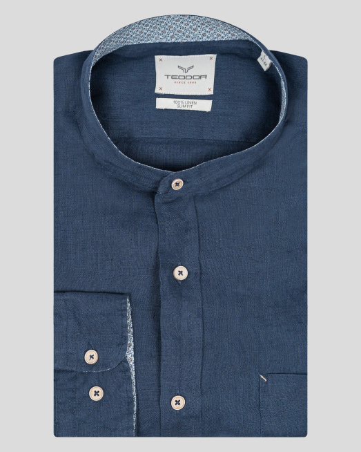 'SHIRT SLIM FIT LINEN