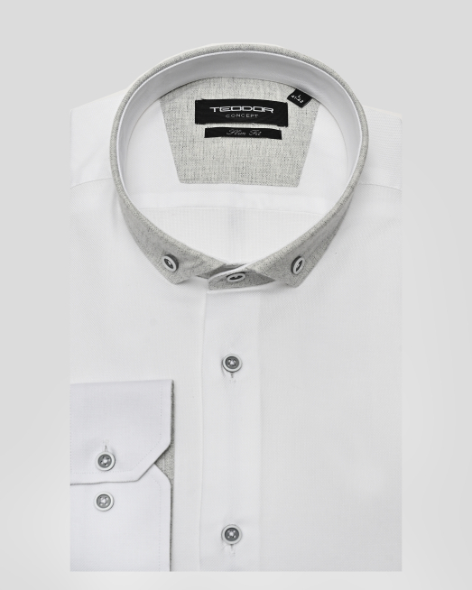 'SHIRT SLIM FIT COTTON