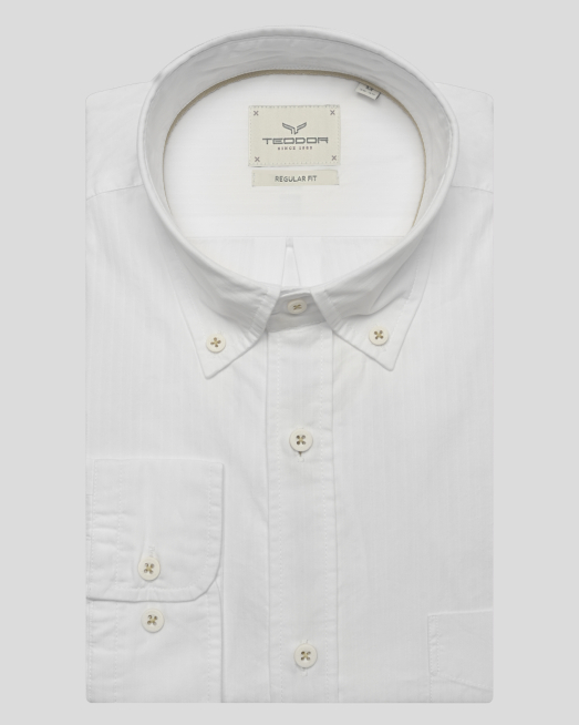 'SHIRT REGULAR FIT COTTON