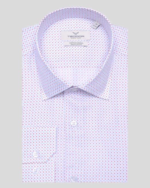 'SHIRT REGULAR FIT COTTON