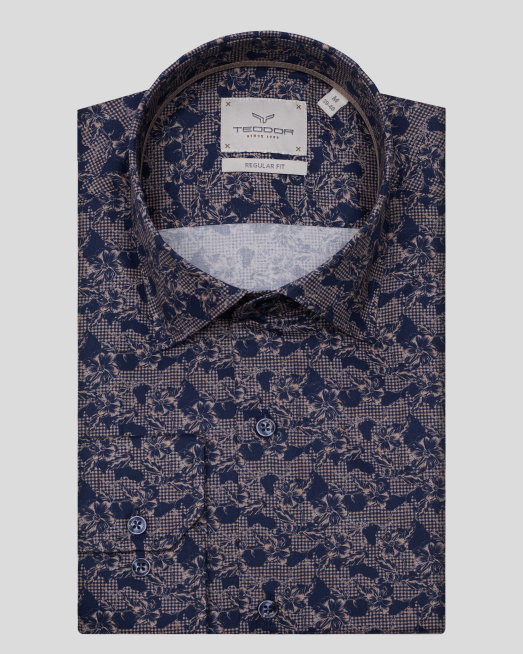 'SHIRT REGULAR FIT COTTON