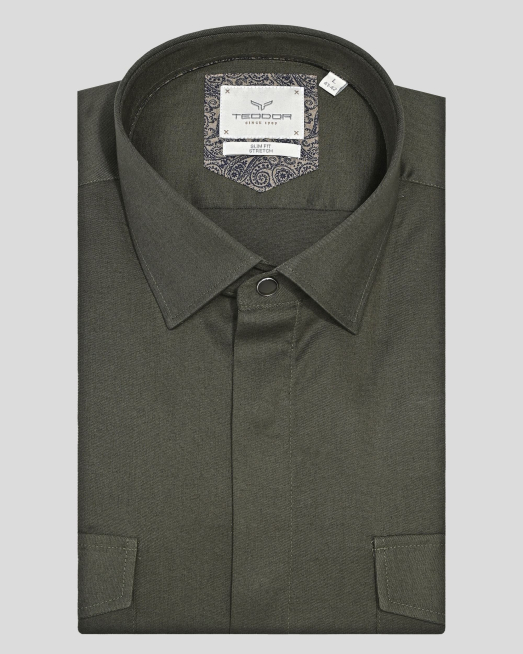 'SHIRT SLIM FIT COTTON