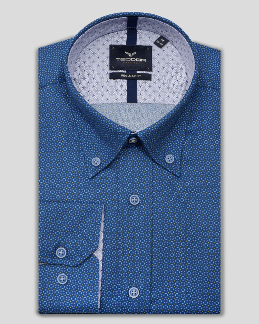 'SHIRT REGULAR FIT COTTON