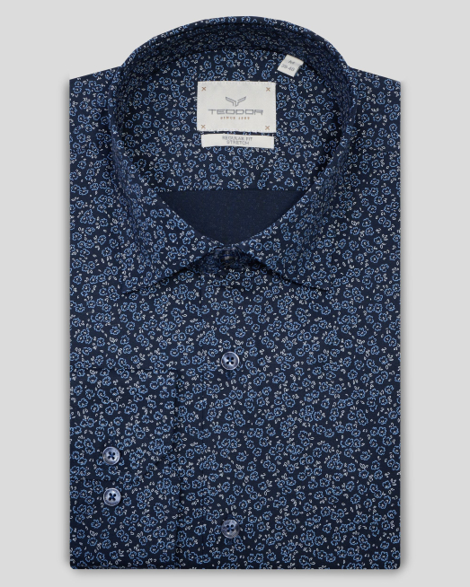 'SHIRT REGULAR FIT COTTON