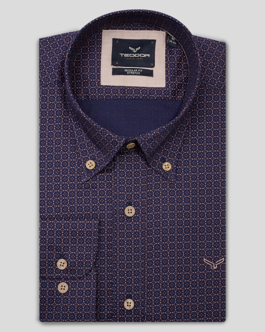 'SHIRT REGULAR FIT COTTON