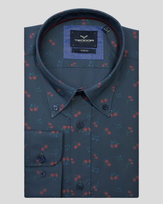 'SHIRT SLIM FIT COTTON