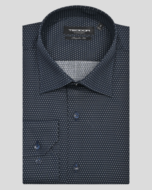 'SHIRT REGULAR FIT COTTON