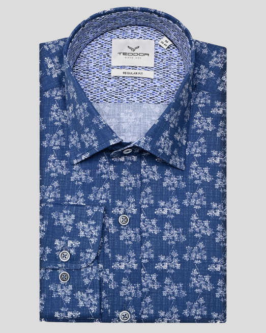 'SHIRT REGULAR FIT COTTON