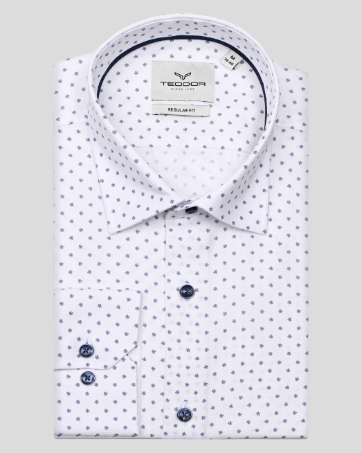 'SHIRT REGULAR FIT COTTON