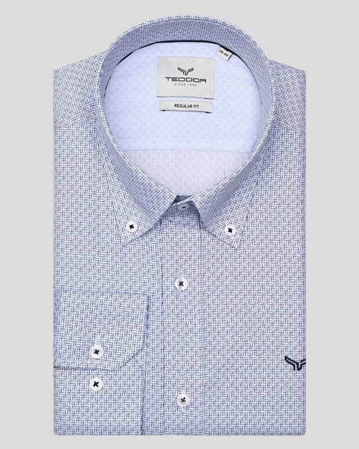 'SHIRT REGULAR FIT COTTON