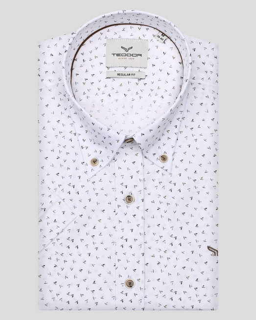 'SHIRT REGULAR FIT COTTON