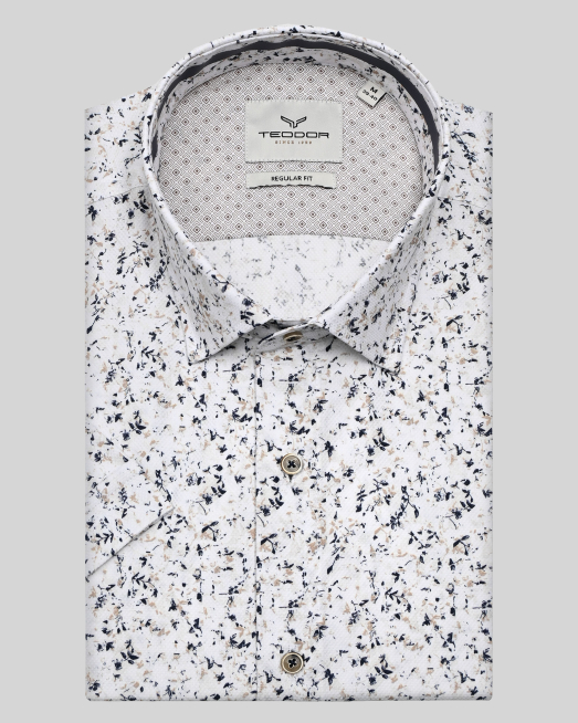 'SHIRT REGULAR FIT COTTON