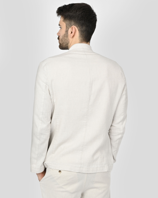 BLAZER REGULAR FIT LINEN - 9