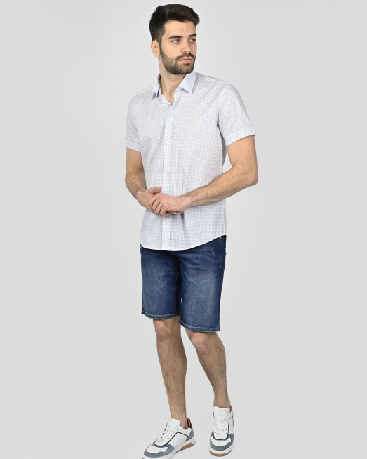 SHIRT REGULAR FIT COTTON - 2