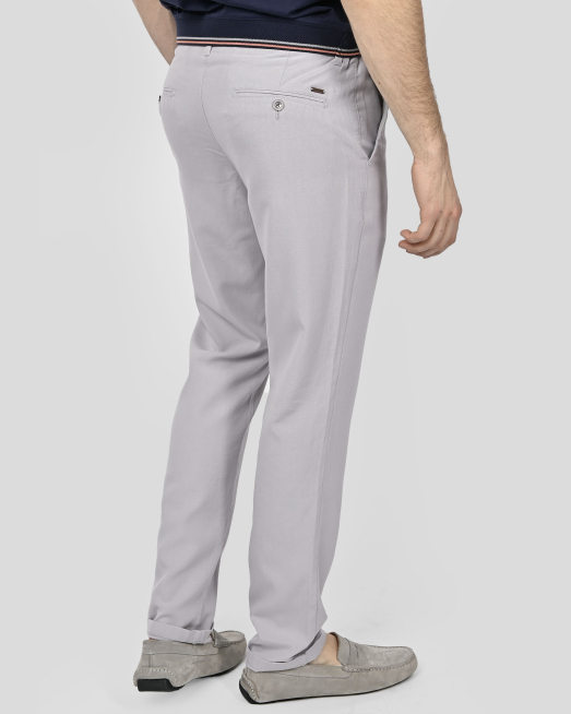 TROUSERS SLIM FIT TENCEL - 8