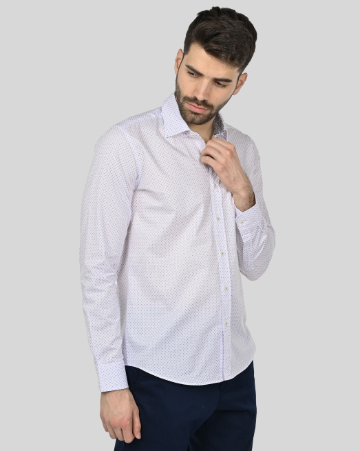 SHIRT REGULAR FIT COTTON - 3