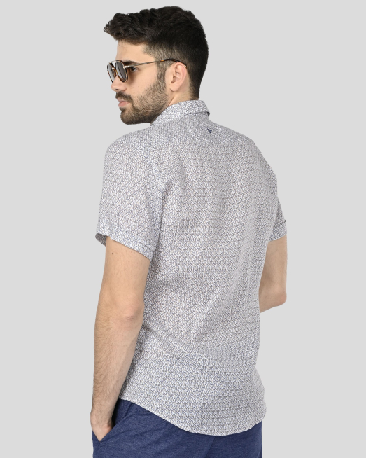 SHIRT REGULAR FIT LINEN - 8
