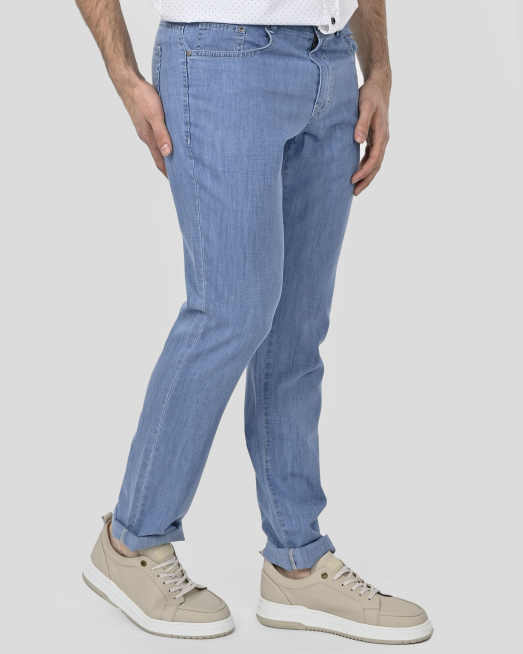 TROUSERS REGULAR FIT COTTON - 3