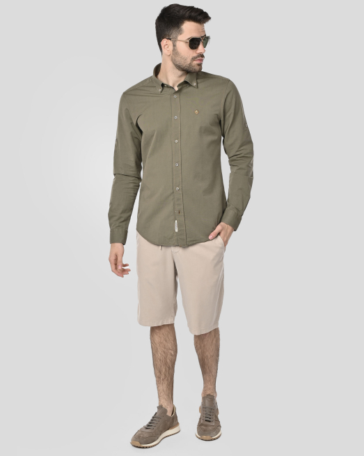 SHIRT SLIM FIT COTTON - 2