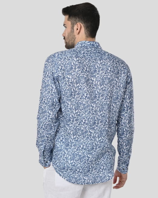 SHIRT REGULAR FIT LINEN - 7