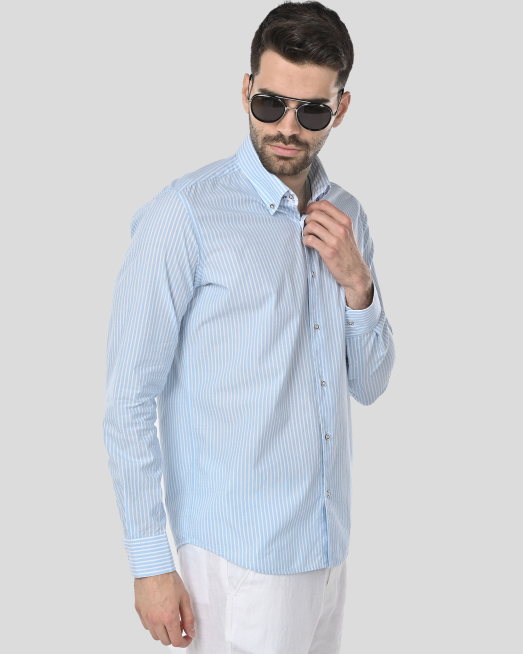 SHIRT REGULAR FIT COTTON - 3
