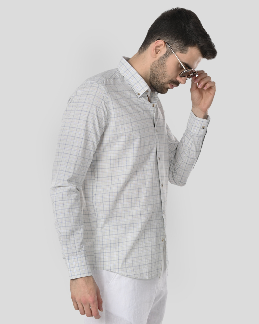 SHIRT REGULAR FIT COTTON - 3