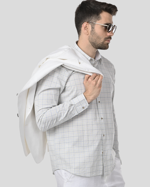 SHIRT REGULAR FIT COTTON - 5