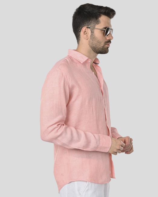 SHIRT REGULAR FIT LINEN - 3