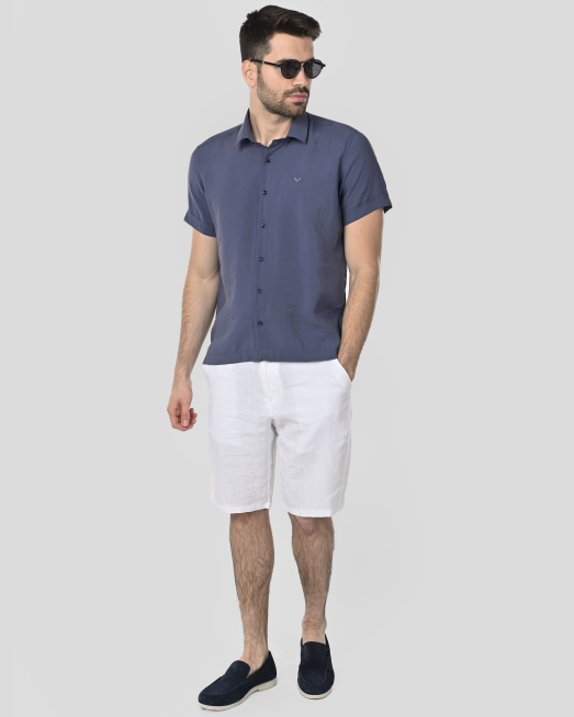 SHIRT REGULAR FIT MODAL - 2