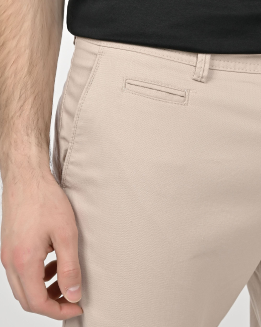 TROUSERS SLIM FIT COTTON - 4