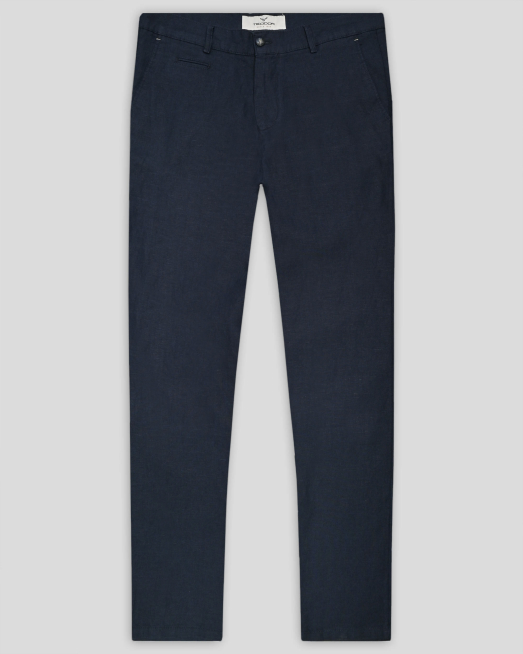 'TROUSERS REGULAR FIT LINEN