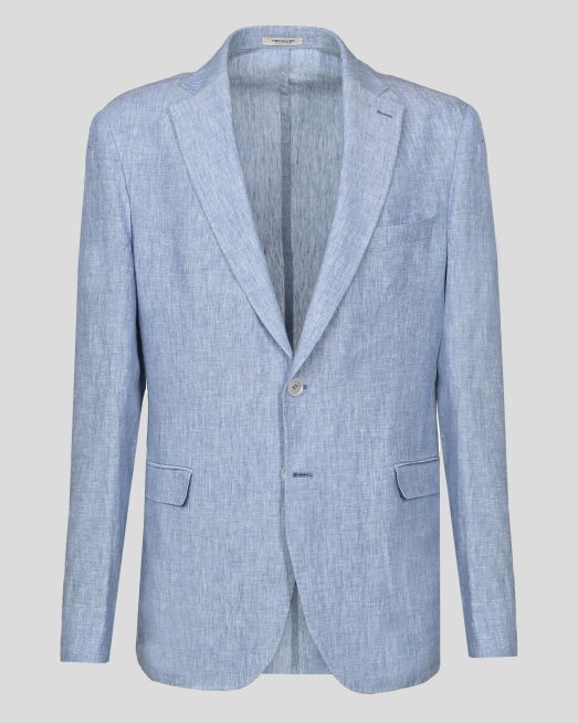 'BLAZER REGULAR FIT LINEN