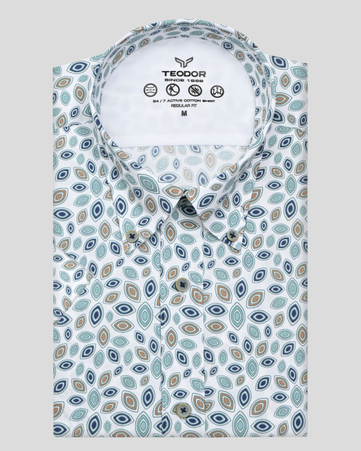 'SHIRT REGULAR FIT COTTON