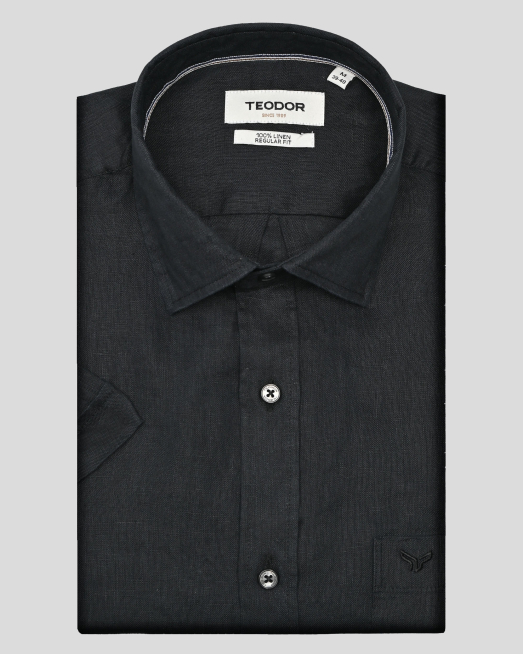 'SHIRT REGULAR FIT LINEN