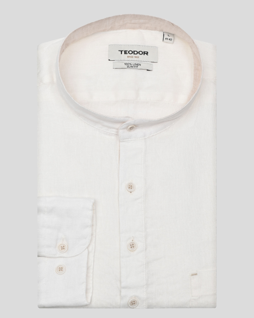 'SHIRT SLIM FIT LINEN