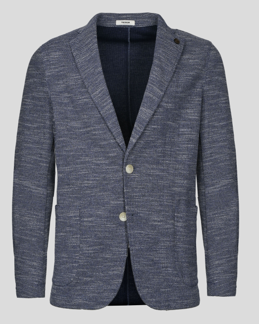 'BLAZER SLIM FIT TECHNICAL TEXTILE