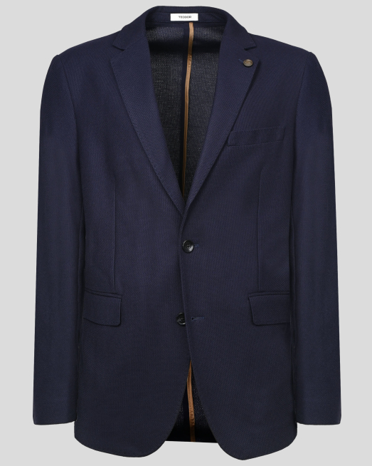'BLAZER SLIM FIT TECHNICAL TEXTILE