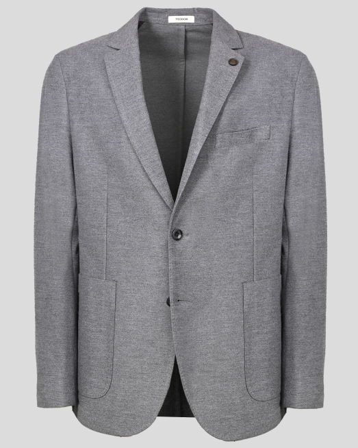 'BLAZER SLIM FIT TECHNICAL TEXTILE